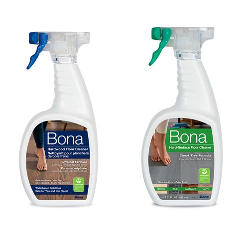 Kit Bona®: Limpador Piso De Madeira 946ml e Limpador Pisos Porcelanato, Mármore e Vinílico - 946ml