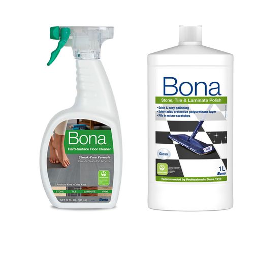 Kit Bona®: Limpador Piso Frio  946ml e Refreher Piso Frio 1L