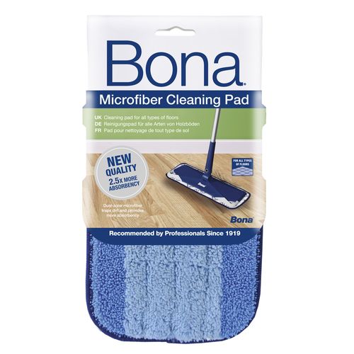 Bona® Pad  Para Mop - Refil Para Limpeza Microfibra