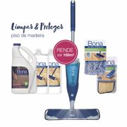 Kit Praticidade: Limpa e Protege para Piso de Madeira (rendimento até 100m2)