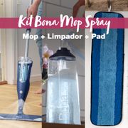 Kit Bona® Mop Spray Para Piso De Madeira